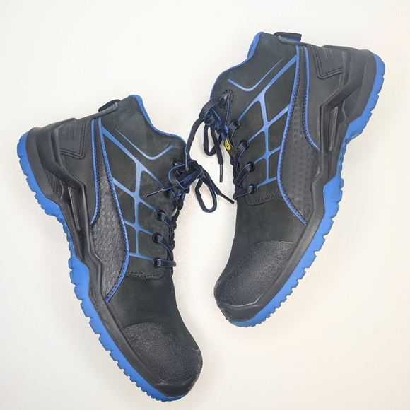 Puma Krypton Safety Boots Anti Static ESD Men's Size 9 - Picture 2 of 11